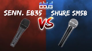 Shure SM58 VS Sennheiser e835 Which Vocal Microphone is Best for You [upl. by Sabra]