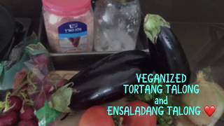 TORTANG TALONG and ENSALADANG TALONG ❤️ VEGAN [upl. by Kellen]