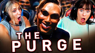 THE PURGE 2013 MOVIE REACTION FIRST TIME WATCHING Full Movie Review [upl. by Gney]