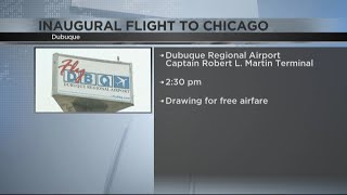 Dubuque Regional Airport launching new air service to Chicago on Monday [upl. by Baptiste]