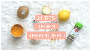 21 NATUURLIJKE TIPS TEGEN VERKOUDHEID ☽ [upl. by Eicrad577]