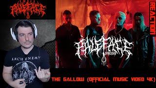 Paleface Swiss  The Gallow Official Music Video 4K REACTION [upl. by Auqenehs]