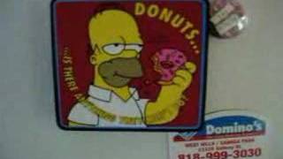 Homer Simpson Donuts Magnet [upl. by Geibel400]