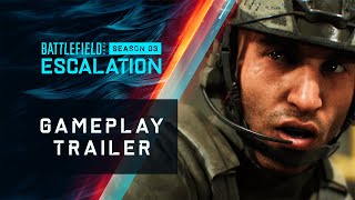 Battlefield 2042  Season 3 Escalation Gameplay Trailer [upl. by Juna]