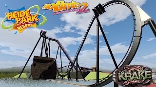 NoLimits 2 Krake Heide Park Resort Still under construction 1 [upl. by Eaves]