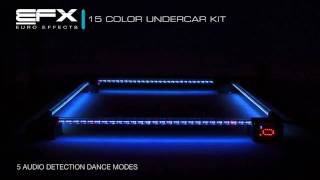 EFX Euro Effects  15 Color Underbody Kit [upl. by Kayne155]