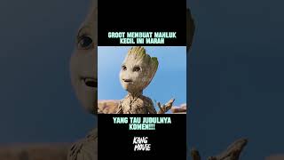 Groot membuat mahluk kecil ini marah movie alurfilem film alurflim [upl. by Nerhtak]