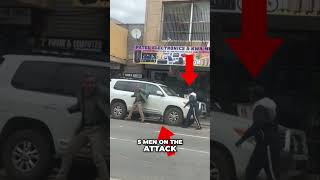 Man Fights Off 5 Carjackers with Knife [upl. by Botti]