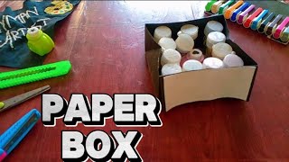 •AAG  How to make foldable paper box  Quick box just one paper  Ayman Art Gallery diy box [upl. by Yonita]