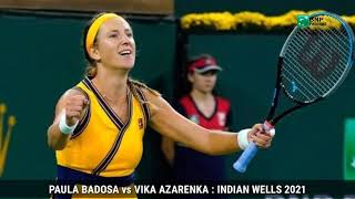 Victoria Azarenka vs Paula Badosa Live  Indian Wells 2021 Final Badosa vs Azarenka [upl. by Ajiat]