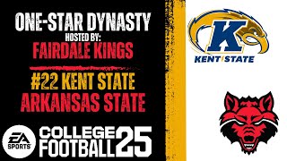 FAIRDALE KINGS 22 Kent State vs Arkansas State LIVE STREAM [upl. by Awram887]