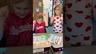 Ozobots in Mrs Vedetes First Grade Class [upl. by Dnaletak]