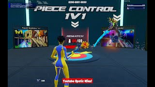 Piece Control 1v1  Cold Snap Pickaxe  Fortnite Gameplay [upl. by Eelak]