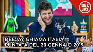 Deejay Chiama Italia  Puntata del 30 gennaio 2019  ospite Fabio De Luigi [upl. by Anilah]