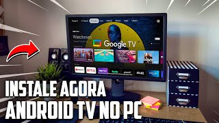 🤯ANDROID TV NO PC Como Instalar Direto no HDSSD  googletv [upl. by Osicnarf]