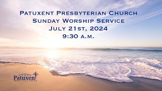 July 21 2024 Sunday Worship Service  930 am [upl. by Rekyr475]