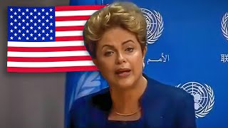 DILMA QUER ESTOCAR VENTO só que em INGLÊS Dublado por IA [upl. by Harbird]