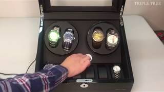 How to Replace Motor in TRIPLE TREE 46 Watch Winder [upl. by Nalorac]