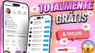 🥳SEM LOGAR GANHE SEGUIDORES GRÁTIS NO INSTAGRAM HOJE MESMO [upl. by Sylram760]