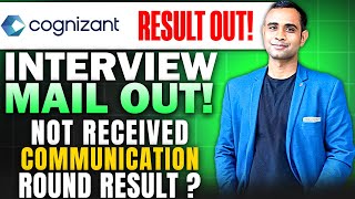 Cognizant Result Out  Communication Round Result Not Received [upl. by Drugi]