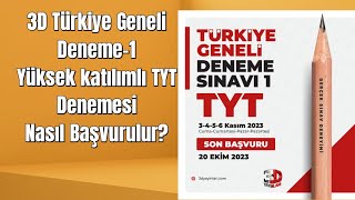 3D Türkiye Geneli Deneme ve Nasıl Başvurulur [upl. by Koziara]