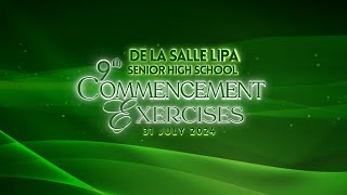 DLSLs 9th Senior High School Commencement Exercises STEM [upl. by Ahsini]