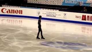 Yuzuru Hanyu GPF2014 practice SP [upl. by Nowell]