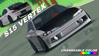 Livery S15 Vertex Changeable Color DetailingShading  Fr Legends [upl. by Ellehctim356]