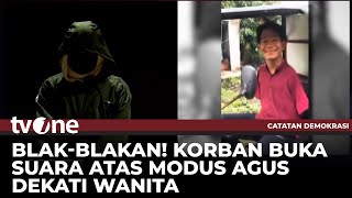 EKSKLUSIF Korban Bercerita Awal Bertemu dengan Agus  Catatan Demokrasi tvOne [upl. by Haisi684]