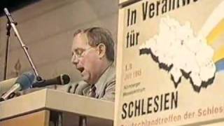 In Verantwortung für Schlesien  Rede von Wolfgang Schäuble [upl. by Tteraj]