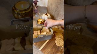 Cosy air fryer recipe 🤎🍁 airfryer airfryerrecipes smores smoresdip autumn cosyseason [upl. by Teria]