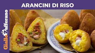 ARANCINI DI RISO SICILIANI ricetta originale [upl. by Rehportsirhc]