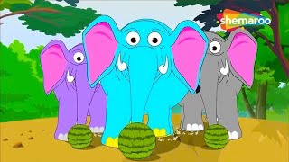 हत्ती आला हत्ती आला  Haathi Aaya and More Marathi Rhymes  Balgeet  Shemaroo Kids Marathi [upl. by Muhcan788]