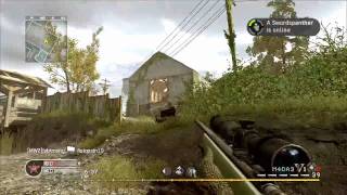 Call of Duty Modern Warfare m40a3 Gameplay COD4 Sniping w Legend of Thunder [upl. by Irrak889]