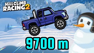 🥶 9700 M IN WINTER ADVENTURE ❄️ Hill Climb Racing 2 [upl. by Bradshaw563]