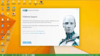 Eset Nod 32 9 Kurulum ve Aktivasyonu Full Yapma [upl. by Ahseiyt]