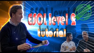 ESOL level 2  Speaking and listening tutorial for exam [upl. by Novi]