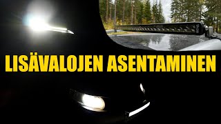 quotNyt kyllä näkeequot Miten Asentaa Autoon Lisävalot [upl. by Kciredec842]