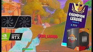 Competitive Fortnite  RTX 3070  Ryzen 5 5600x  240 FPS  Unreal Ranked  Apex Pro Mini [upl. by Constantine181]