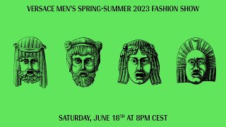 Versace SpringSummer 2023 Men’s  Fashion Show  Versace [upl. by Cornelia703]