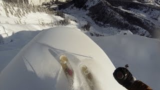 GoPro Skier vs Avalanche [upl. by Gomez698]