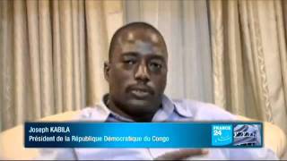 Interview de Joseph Kabila Kabange à France24 suivez svp  YouTubeflv [upl. by Ecnerrat]