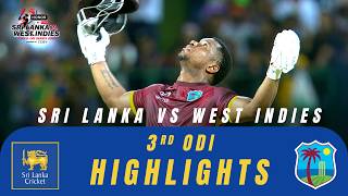 3rd ODI  Highlights  West Indies Tour Of Sri Lanka  26th October 2024 [upl. by Hinda617]