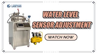 How to adjust the sterilizer water level sensor？ [upl. by Ecneralc]