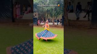 Chania choli re 😍 garba vibe dandiya new trending viral shorts youtubeshorts trending [upl. by Htrap]