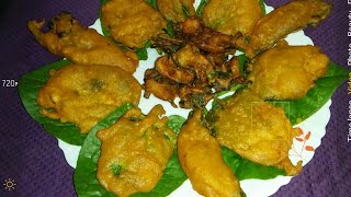 3 types basalle Soppina BajjiEvening Snacks Recipe kannada Basalle soppina Bajji Recipe In Kannada [upl. by Osbert980]