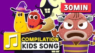 HALLOWEEN MONSTERS AND OTHER SONGS  30MIN  LARVA KIDS  SUPER BEST SONGS FOR KIDS [upl. by Meridith]