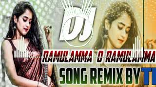 RAMULAMMA O RAMULAMMA  DJ FOLK SONG  REMIX BY DJ TILLU FROM HYDERABAD [upl. by Eitteb]