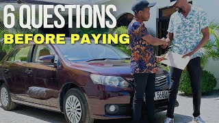 6 IMPORTANT QUESTIONS you should ask before you pay for any car in Kenya in 2024 Save Money 💰 [upl. by Nesnah]