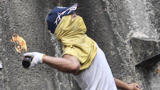 Protests in Venezuela after arrest of antiMaduro soldiers [upl. by Golliner]